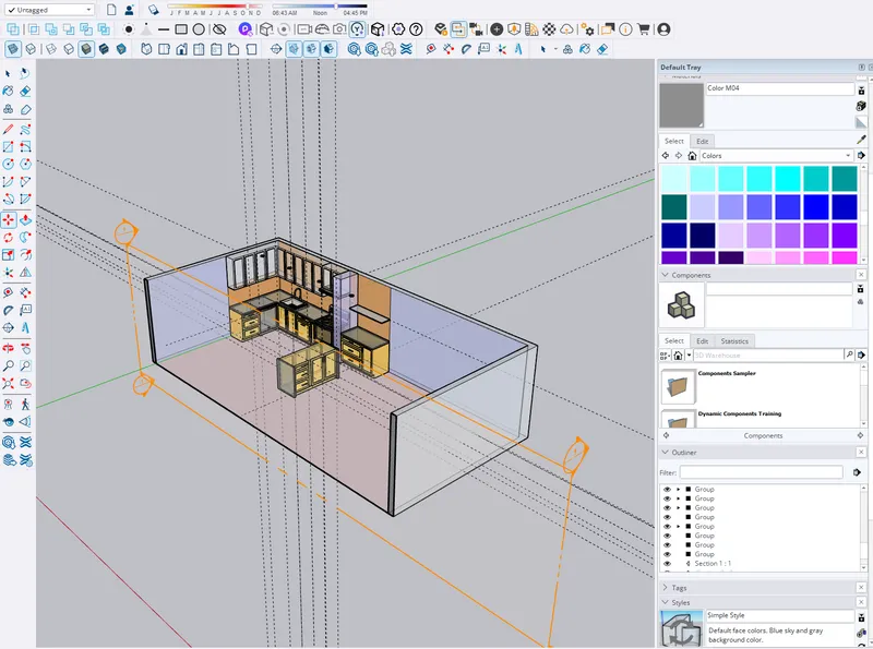 Project manager preparing renovation quotation and timeline