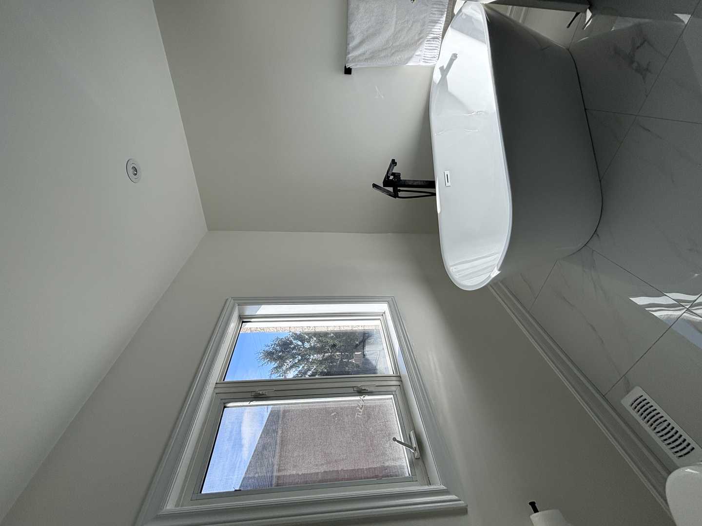 Kodaen black fixture with custom shower beach, solid dovetails maple