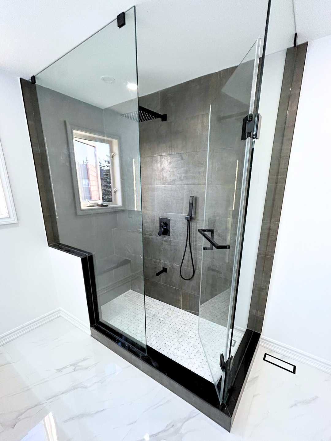2 bathroom-customisable shower niche /shelve with built in bench - Image 3